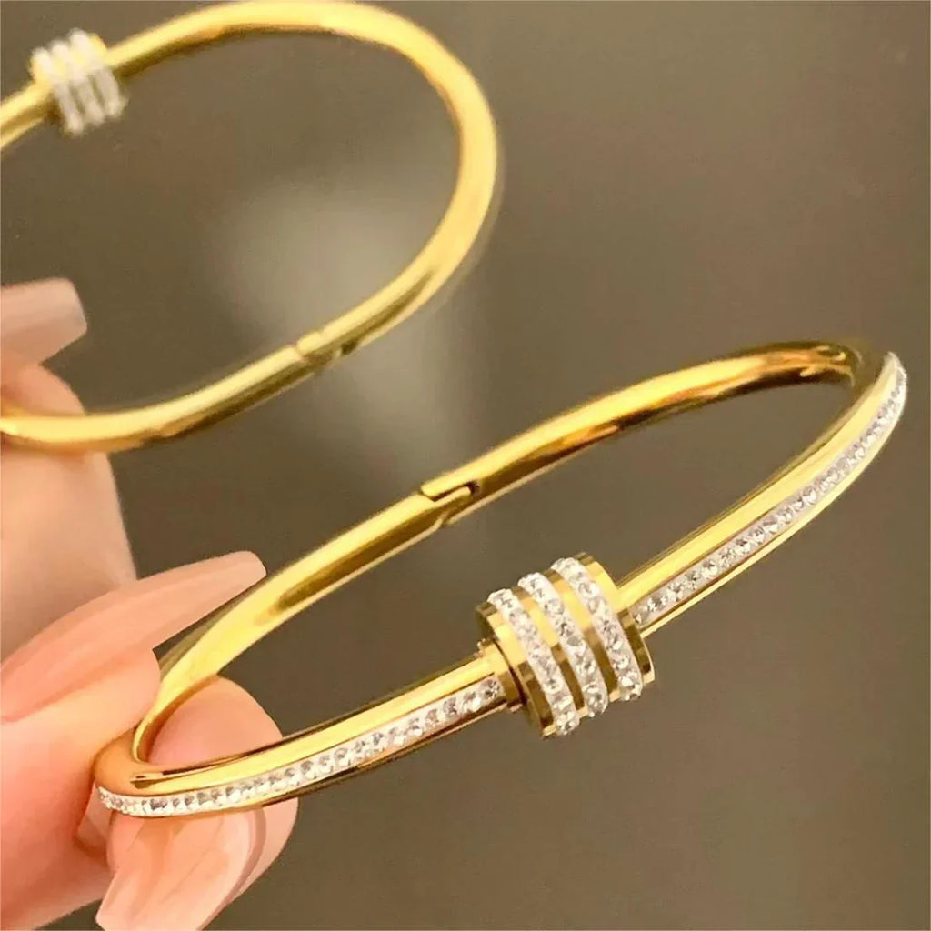 Premium Gold Series Bangle - Bracelet Style 1